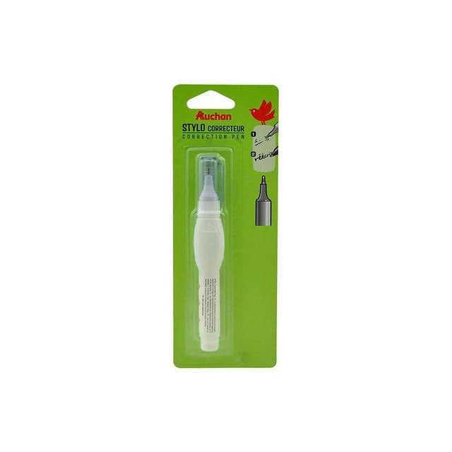 3665257684518 - Auchan - Stylo correcteur