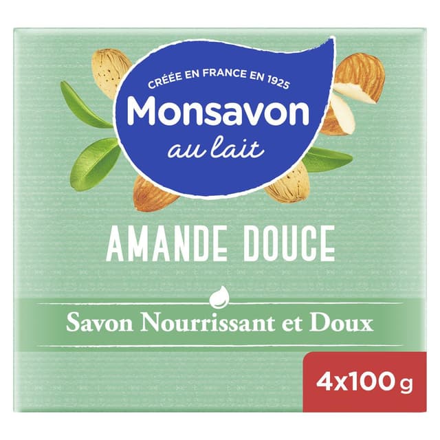 8720181385018 - Monsavon - Savon Solide à l'Amande Douce