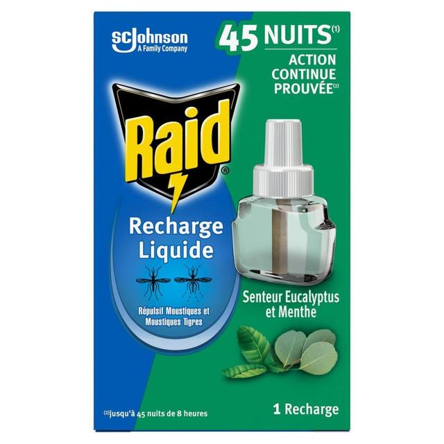5000204335118 - Raid - Recharge électrique 45 nuit eucalyptus et menthe