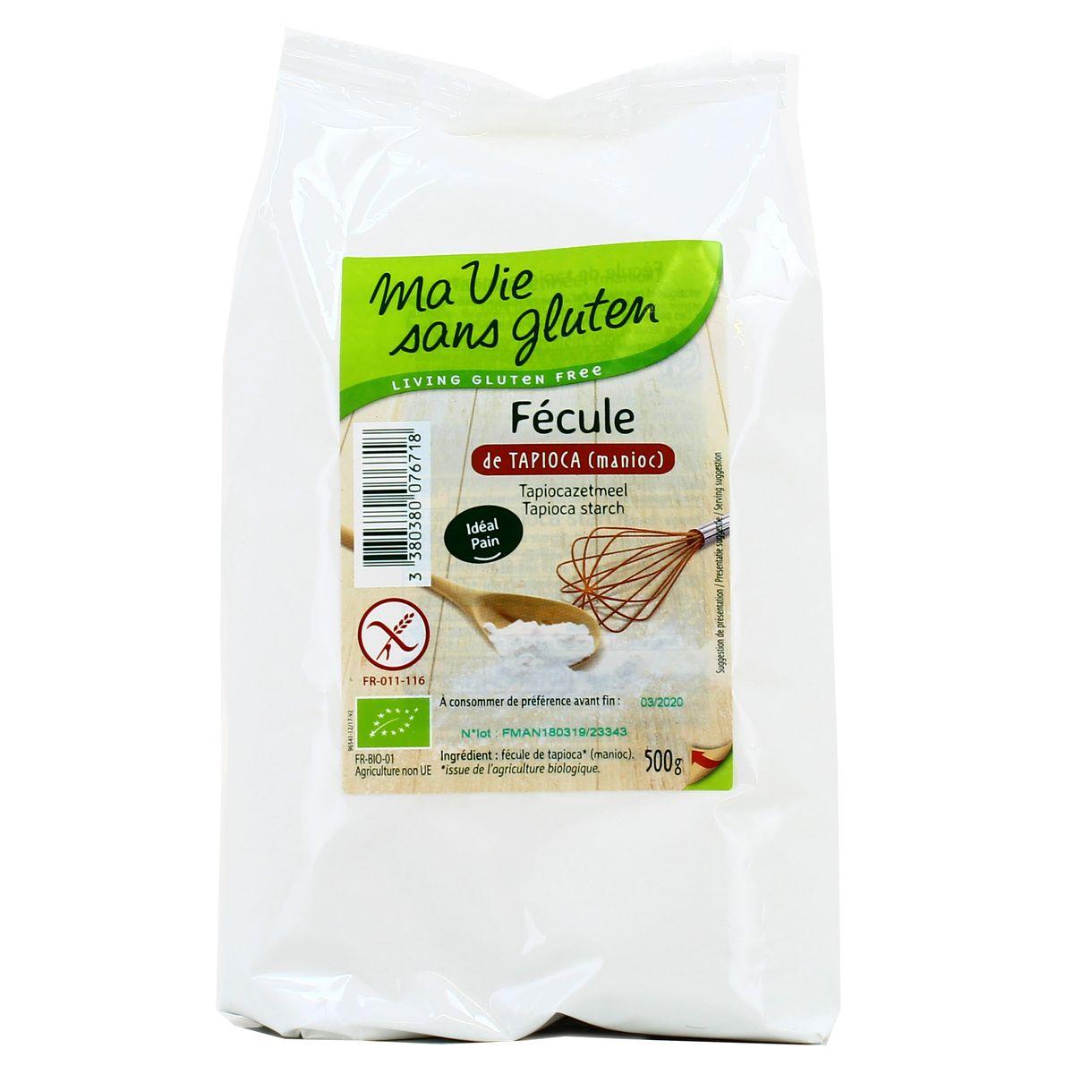 Ma Vie Sans Gluten - Fécule de tapioca bio sans gluten