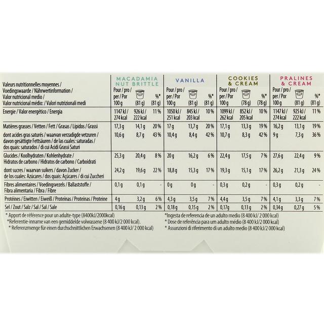 3415581586718 - Häagen-Dazs - Crème glacée Vanilla Collection