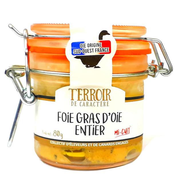 3356650007218 - Terroir de Caractère - Foie Gras d'Oie du Sud Ouest Entier Mi-Cuit