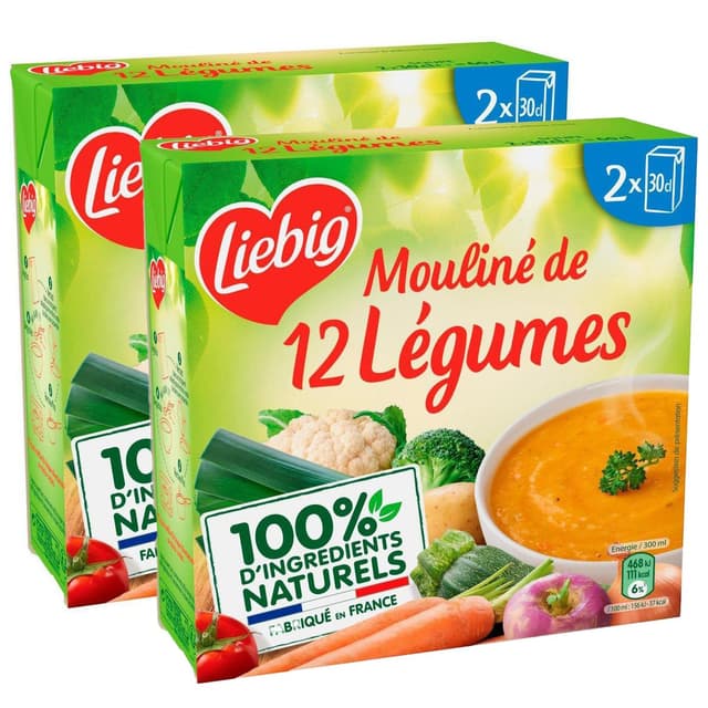 2050000417818 - Liebig - Soupe Mouliné de 12 Légumes 