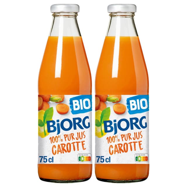 2050000419218 - Bjorg - Jus de carottes bio sans sucre ajouté