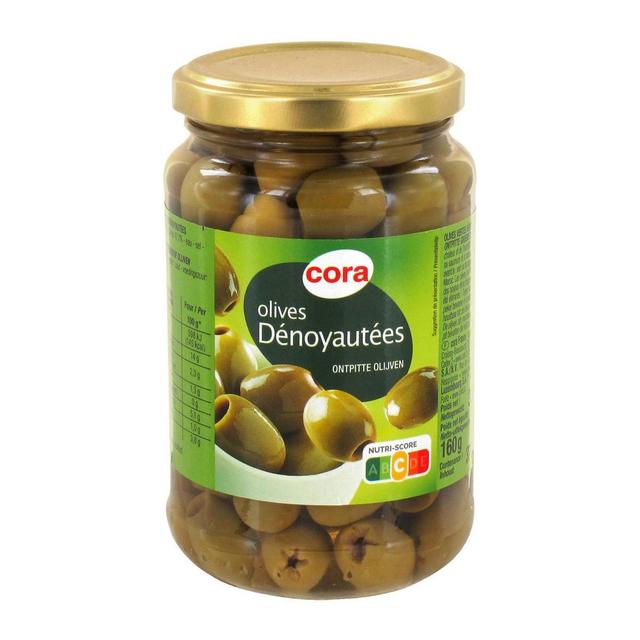 3257981679818 - Cora - Olives vertes dénoyautées