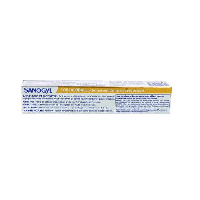 3346029400719 - Sanogyl - Dentifrice soin global + blancheur multi protection