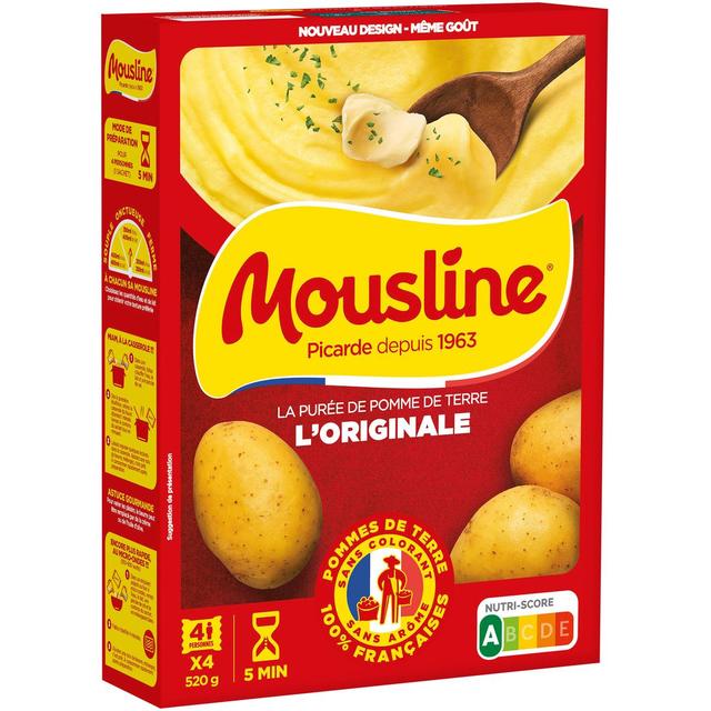 3760381260819 - Mousline - Purée Nature