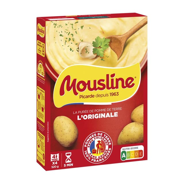 3760381260819 - Mousline - Purée Nature