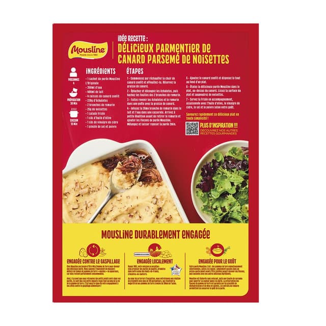 3760381260819 - Mousline - Purée Nature