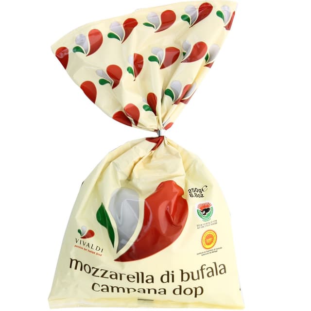 8002461871719 - Vivaldi - Mozzarella Di Bufala Campana AOP (DOP) - Lait de bufflonne pasteurisé