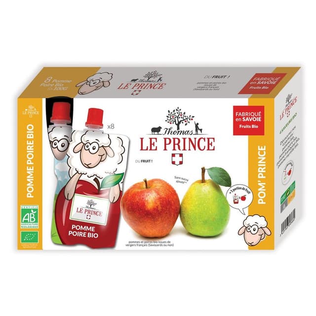 3423183692119 - Thomas Le Prince - Compote Gourde Pomme Poire Bio