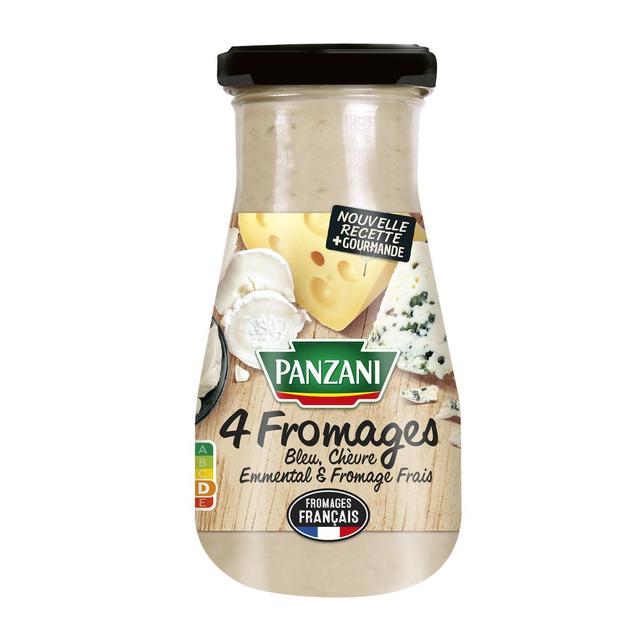 3038359012419 - Panzani - Sauce 4 Fromages- Bleu, Chèvre, Emmental et Fromage Frais