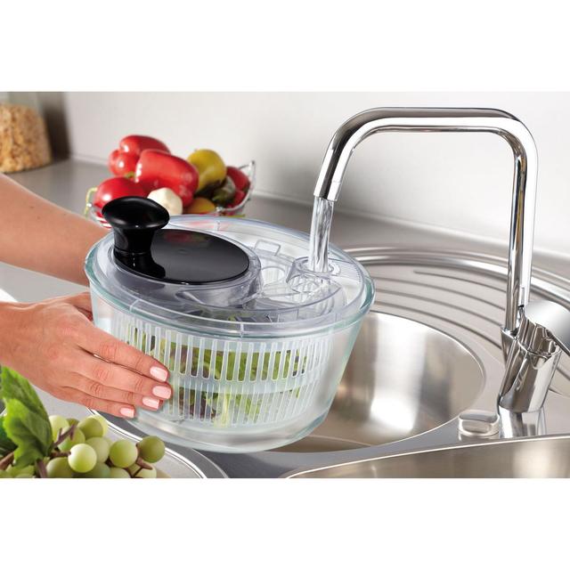 3485990312819 - Mastrad - Essoreuse a salade en verre - petite