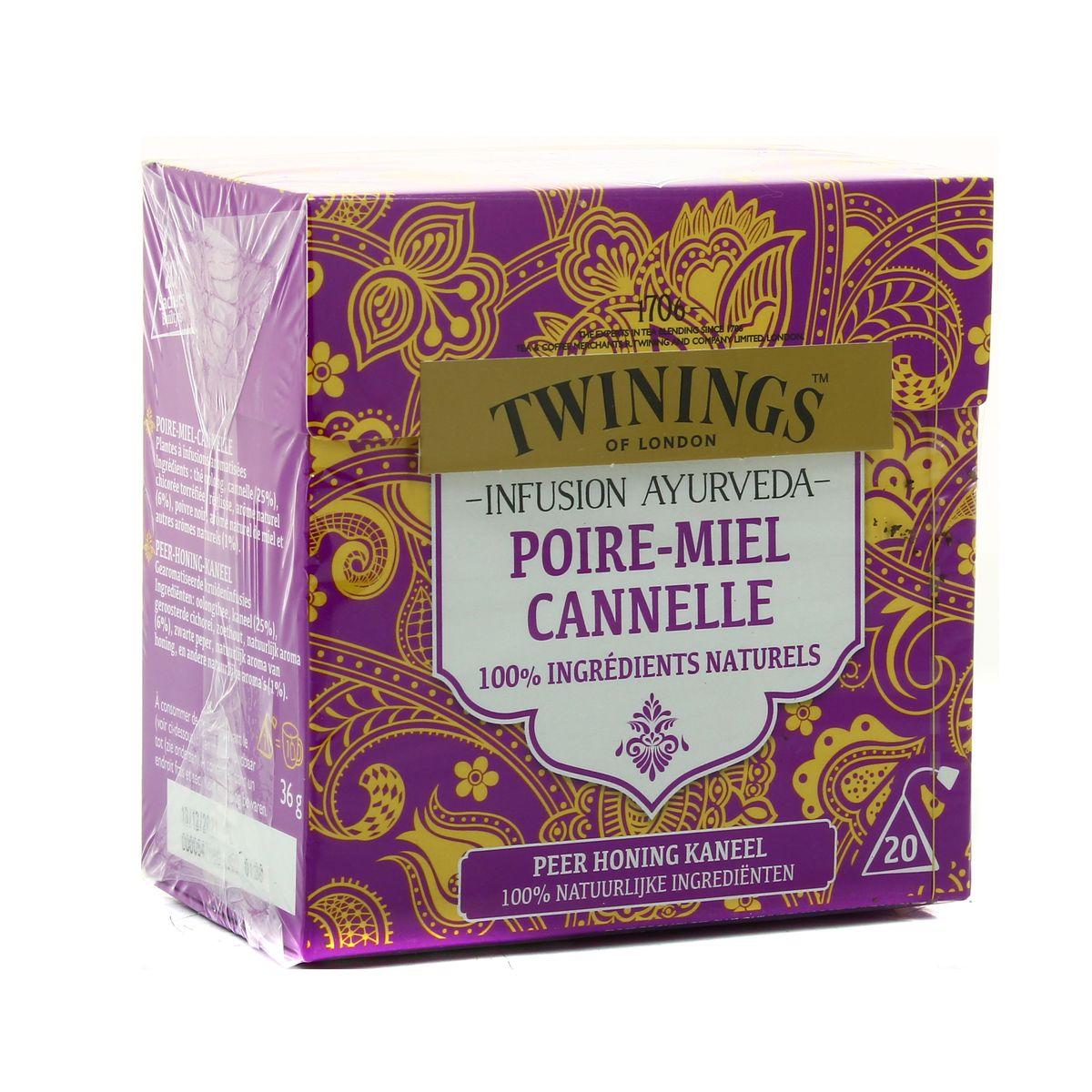 5055953903019 - Twinings - Infusion ayurveda poire miel cannelle