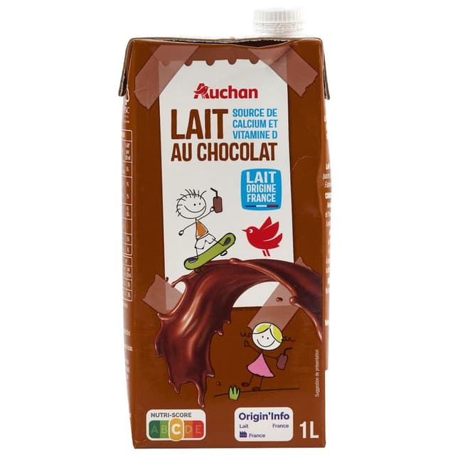 3596710495719 - Auchan - Boisson lactée au chocolat