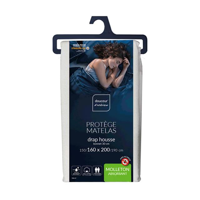 3574386435819 - Douceur D Interieur - Protège Matelas Anti Acarien