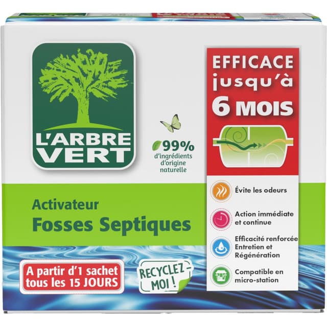 3450601026119 - L'arbre Vert - Activateur biologique pour fosses septiques