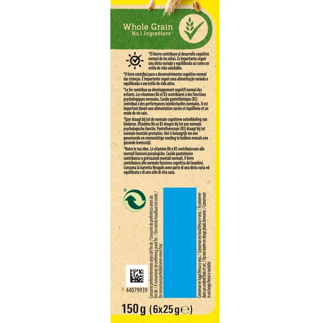 3387390406719 - Nesquik - Barres de céréales