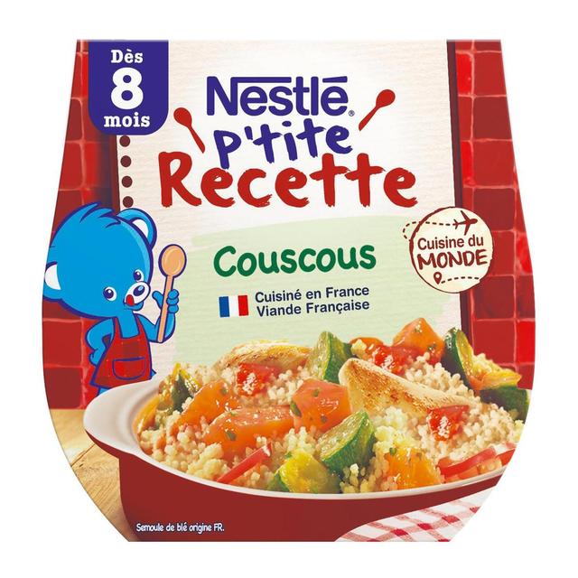 7613035837119 - Nestlé - P'tite Recette - Couscous Bol Bébé Dès 8 mois
