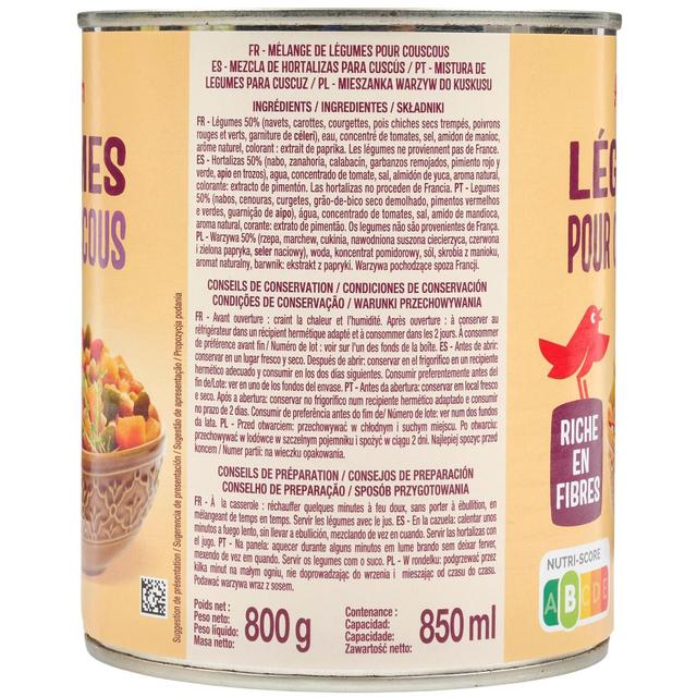 3596710488919 - Auchan - Légumes pour couscous