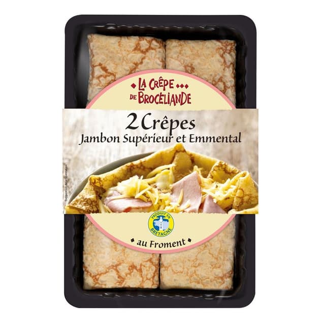 3326120010420 - La Crêpe de Brocéliande - Crêpes Jambon Supérieur & Emmental