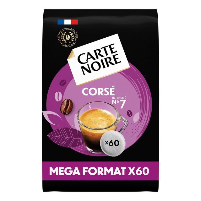 8000070000520 - Carte Noire - Dosettes de café Corsé n°7 compatibles Senseo