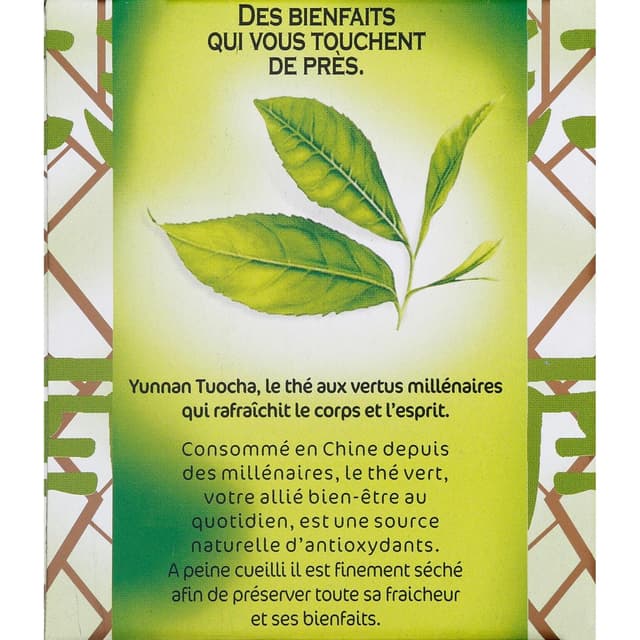 3229820182520 - TuoCha - Thé vert nature du Yunnan