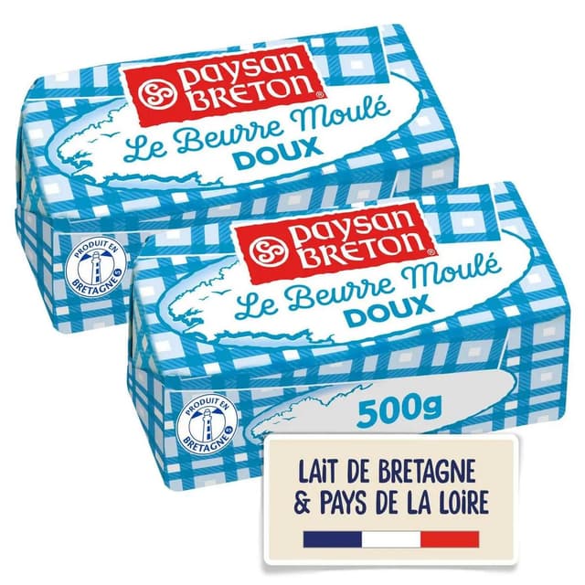 2050000423420 - Paysan Breton - Beurre moulé doux