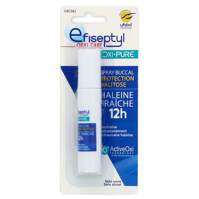 3031440403820 - Efiseptyl - Spray Buccal Oxi Pure Protection Halitose