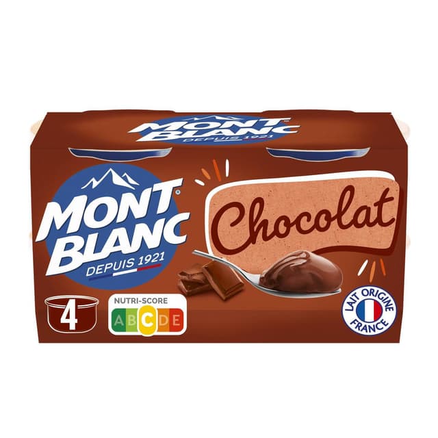 3700279305420 - Mont Blanc - Crème dessert chocolat extra fin