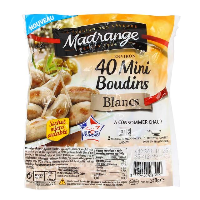 3180940087020 - Madrange - Mini Boudin Blanc 