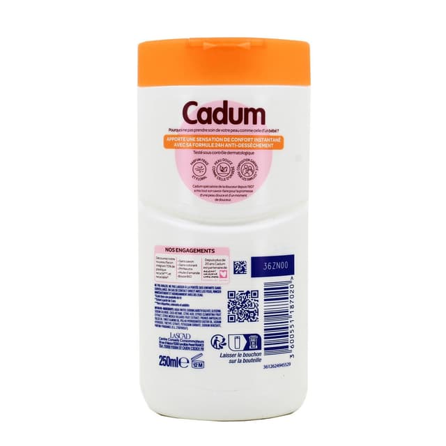 3600551187020 - Cadum - Gel douche Clementine et cèdrat