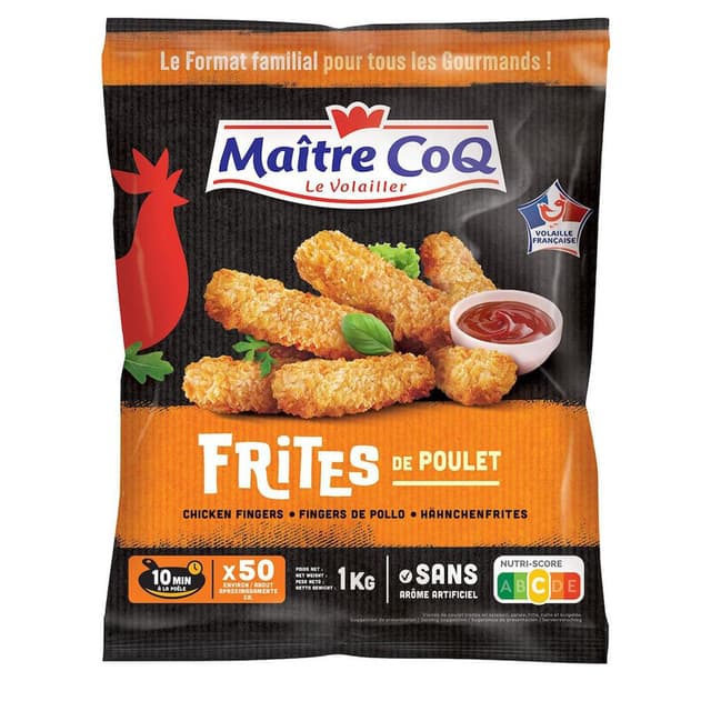 3230890407420 - Maître Coq - Frites de poulet