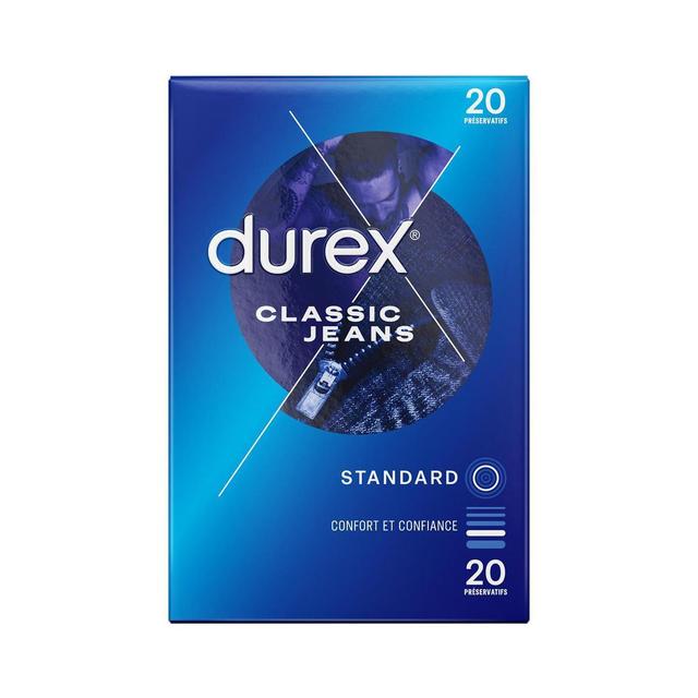 3059944118620 - Durex - Préservatifs classic jean 