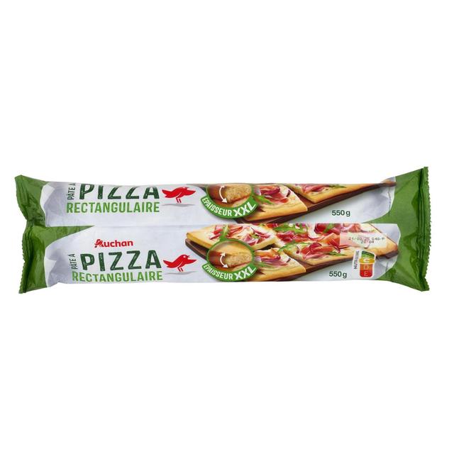 3596710439720 - Auchan - Pâte à Pizza Rectangulaire XXL