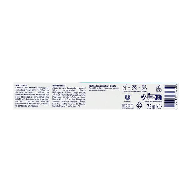 8720181419720 - Signal - Dentifrice blancheur Système Eclat Brillance