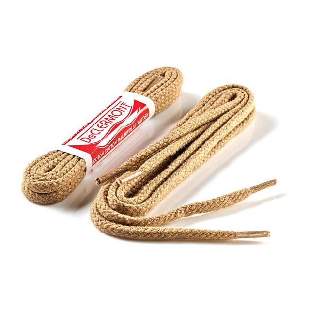 3428072090021 - De Clermont - Lacets cordonnet tressés beige