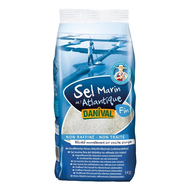 3431590000021 - Danival - Sel marin atlantique fin, non traité, non lavé non raffiné