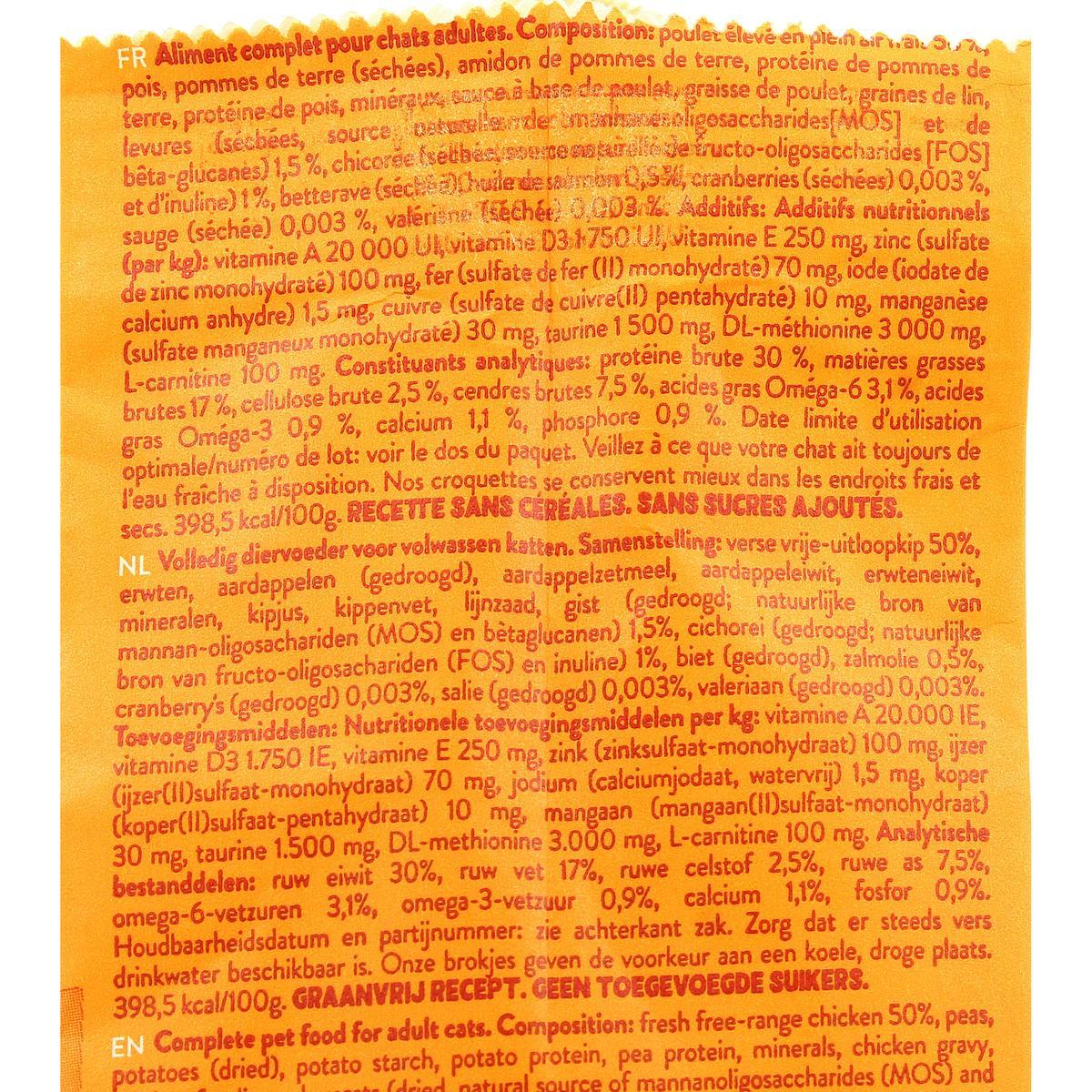 5407009640421 - Edgard Cooper - Croquettes Poulet sans céréales pour chat Adulte