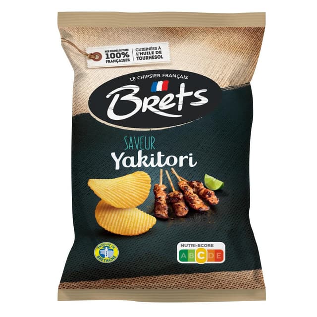 3497917001621 - Bret's - Chips ondulées saveur yakitori