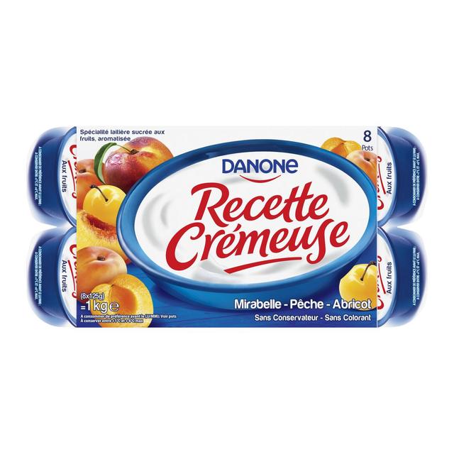 3033491143021 - Danone - Yaourts crémeux fruits jaunes