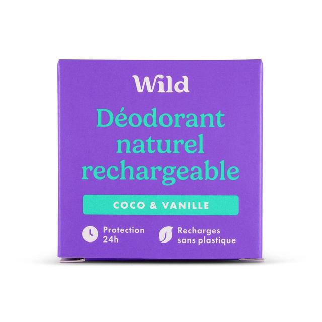 5060968414221 - Wild - Déodorant Naturel Recharge Coco et Vanille
