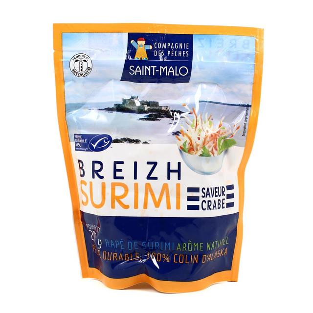 3521042004421 - Compagnie Des Pêches Saint Malo - Breizh Surimi Râpé Saveur Crabe