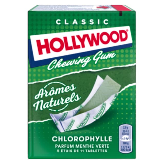 3014680004521 - Hollywood - Chewing Gum Chlorophylle