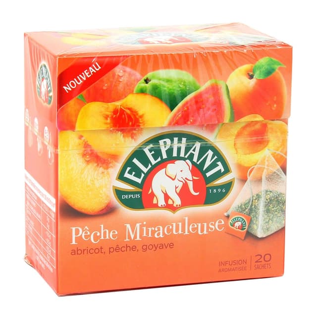 8712100784521 - Elephant - Infusion pêche miraculeuse
