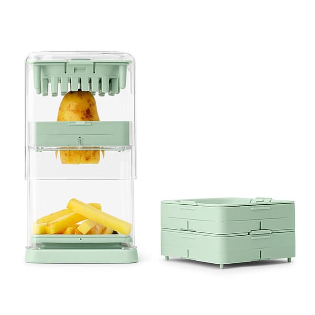 8710755145421 - Brabantia - Coupe-légumes Tasty+ - Jade Green