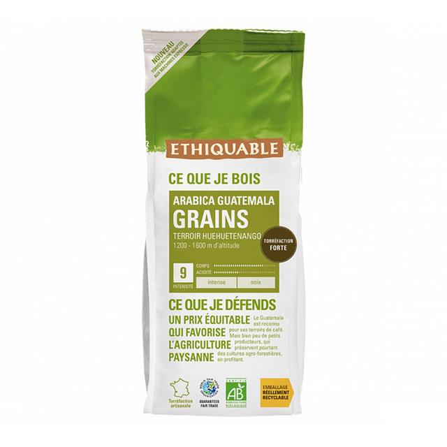 3760278865721 - Ethiquable - Commerce Equitable - Café Grains Arabica Bio du Guatemala