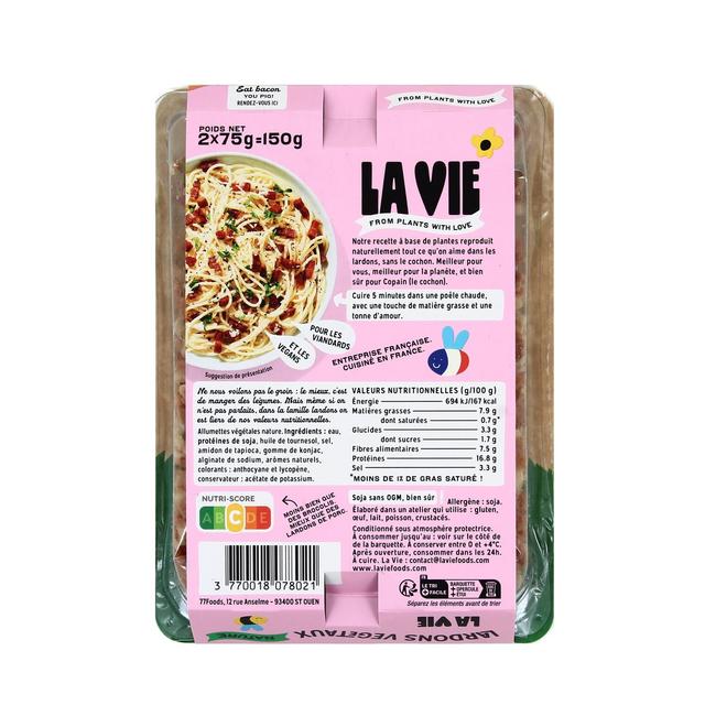 3770018078021 - La Vie - Lardons Végé Nature