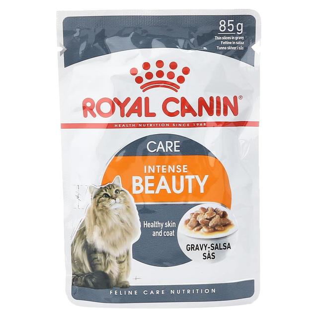 9003579308721 - Royal Canin - Sachets en Sauce Intense Beauty Special Pelage pour Chat Adulte