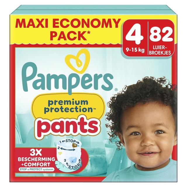 8700216679121 - Pampers Premium Protection Pants - Couches Culottes Bébés Prenium Protection Pants 9-15kg T4